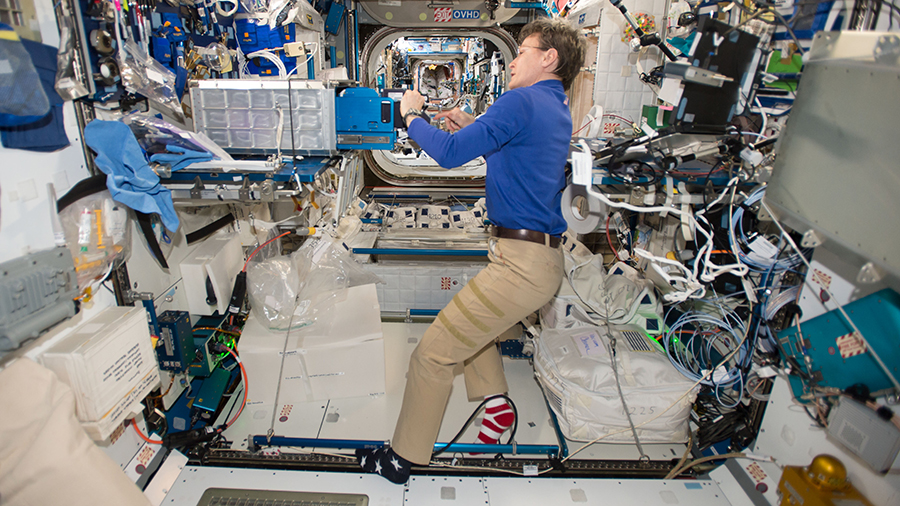 Astronaut Peggy Whitson