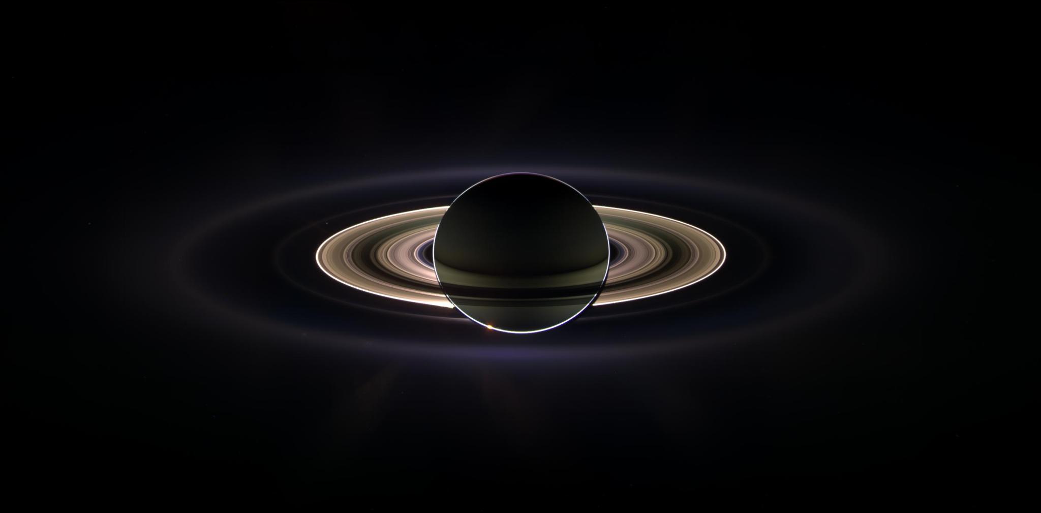 Saturn as seen from Cassini