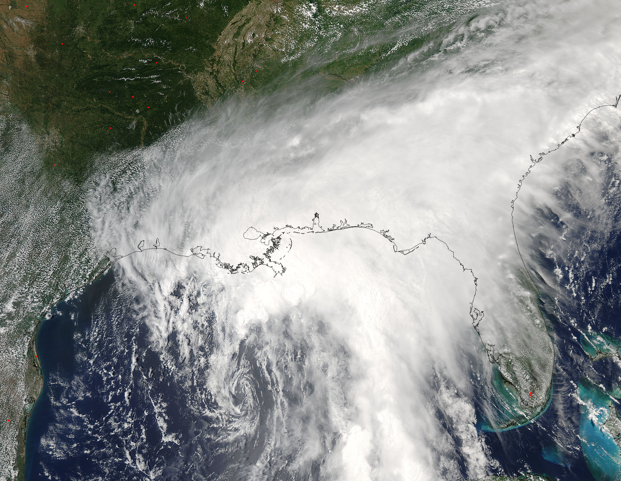 GOES-East image of Cindy