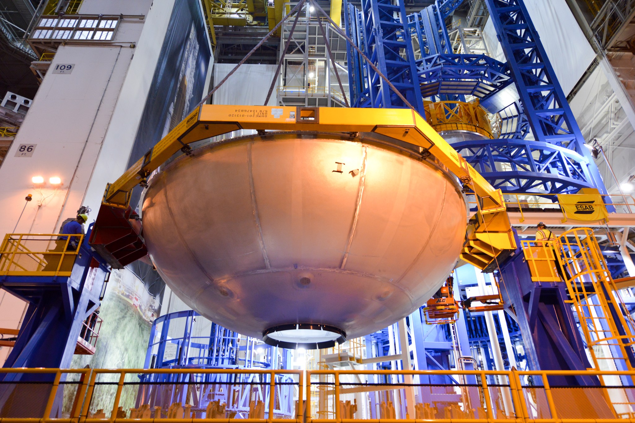 Engineers Prepare to Resume Welding SLS Test Article