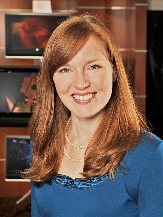 NASA astrophysicist Amber Straight.