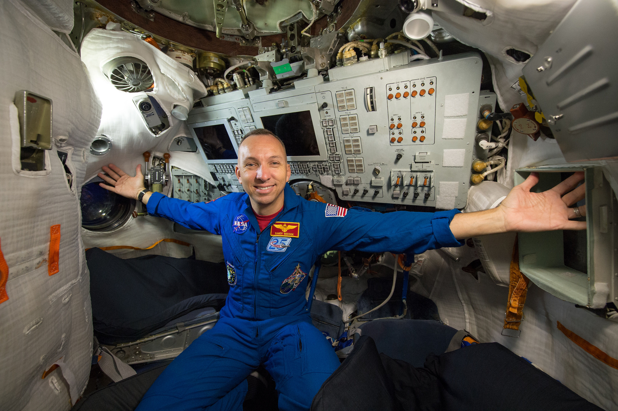 Expedition 53 Commander Randy Bresnik of NASA 