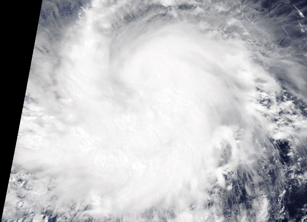 satellite image of Fernanda from Terra satellite