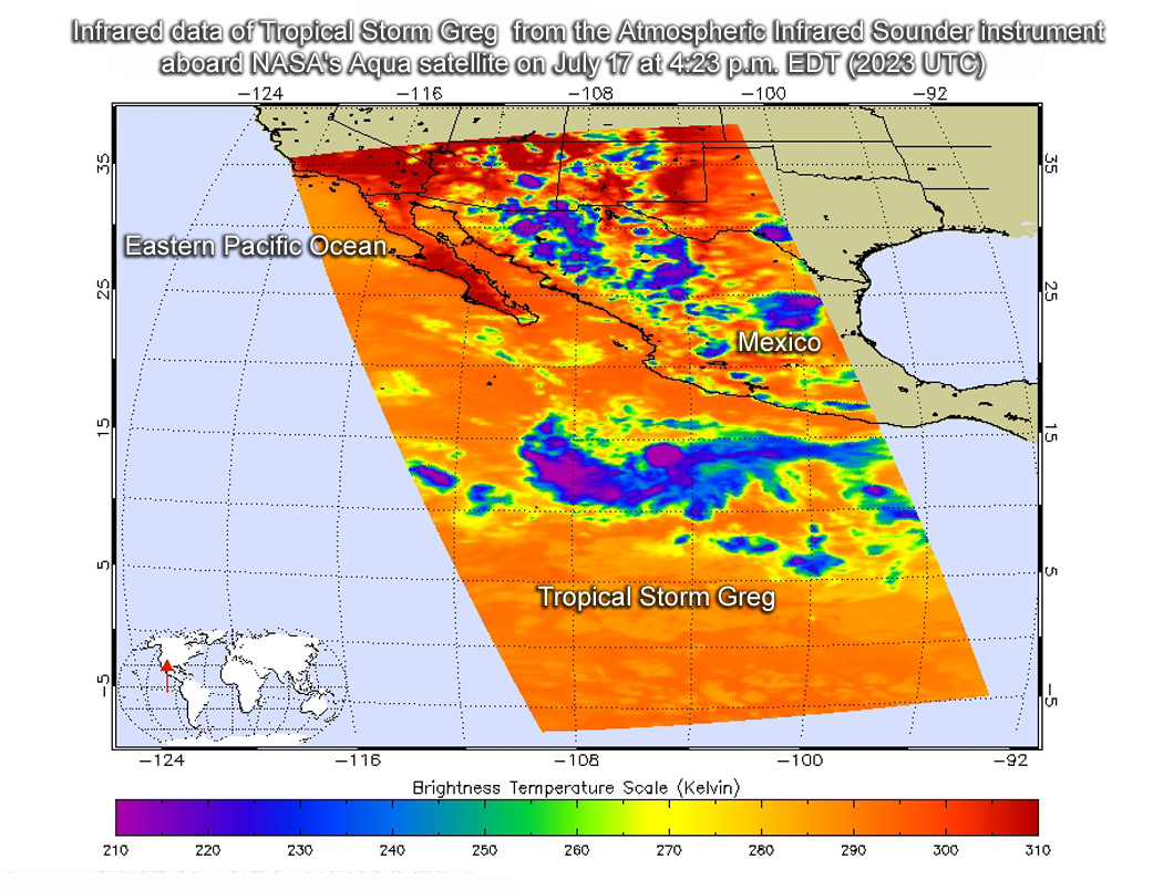 multicolor data image of a tropical storm