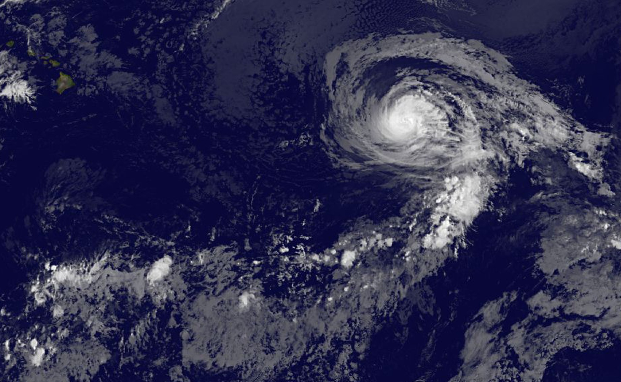 Hurricane Fernanda in the Eastern Pacific Ocean