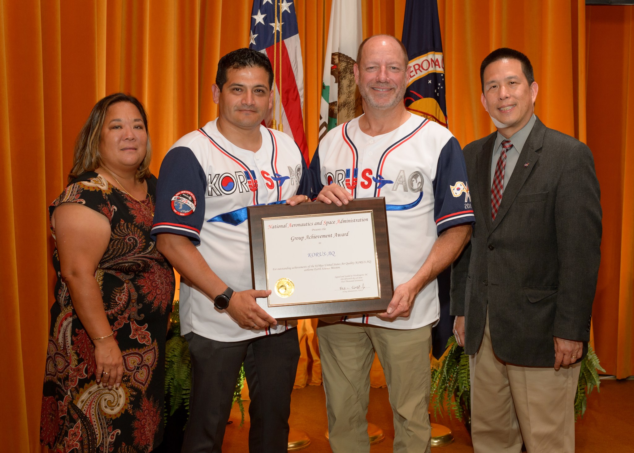 NASA 2017 Honor Award for KORUS-AQ