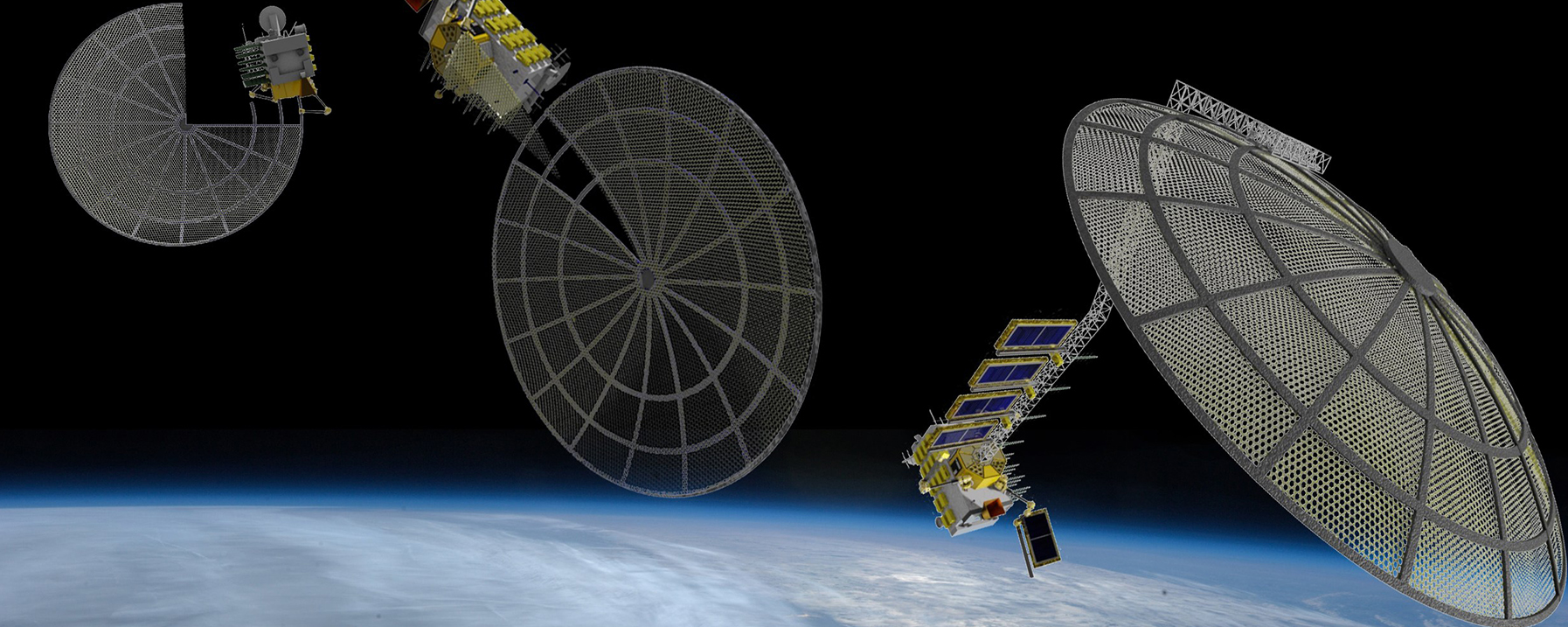 Artist Concept of Archinaut Project in Space