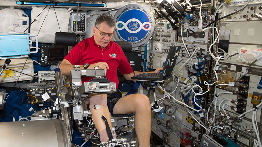 Astronaut Paolo Nespoli
