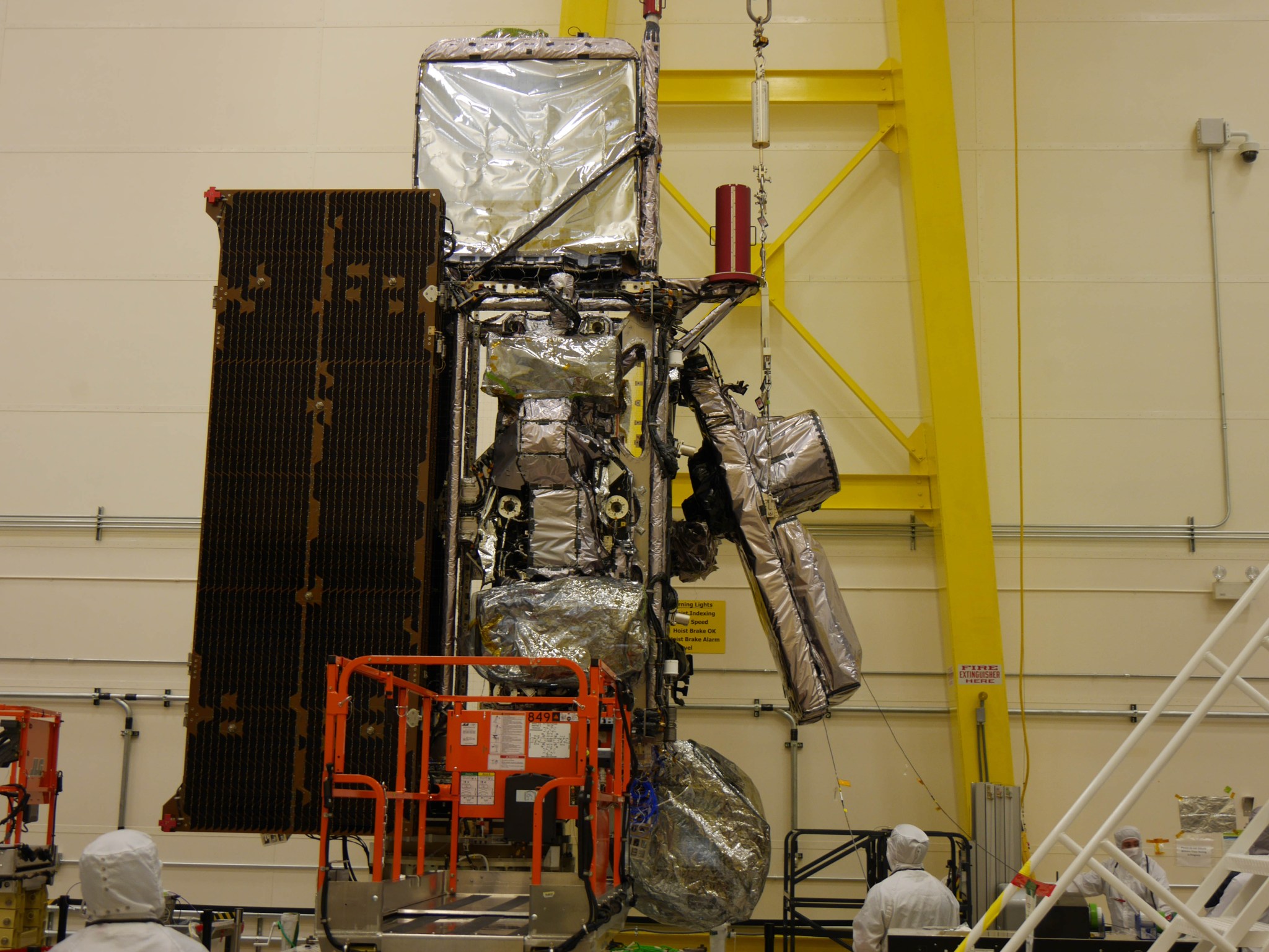 The GOES-T spacecraft propulsion core module was delivered to Lockheed Martin .