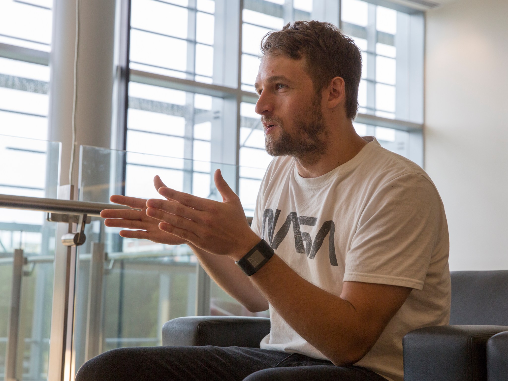 Kenneth Smith is working on getting his master’s degree from Georgia Tech while working at NASA Langley full-time.