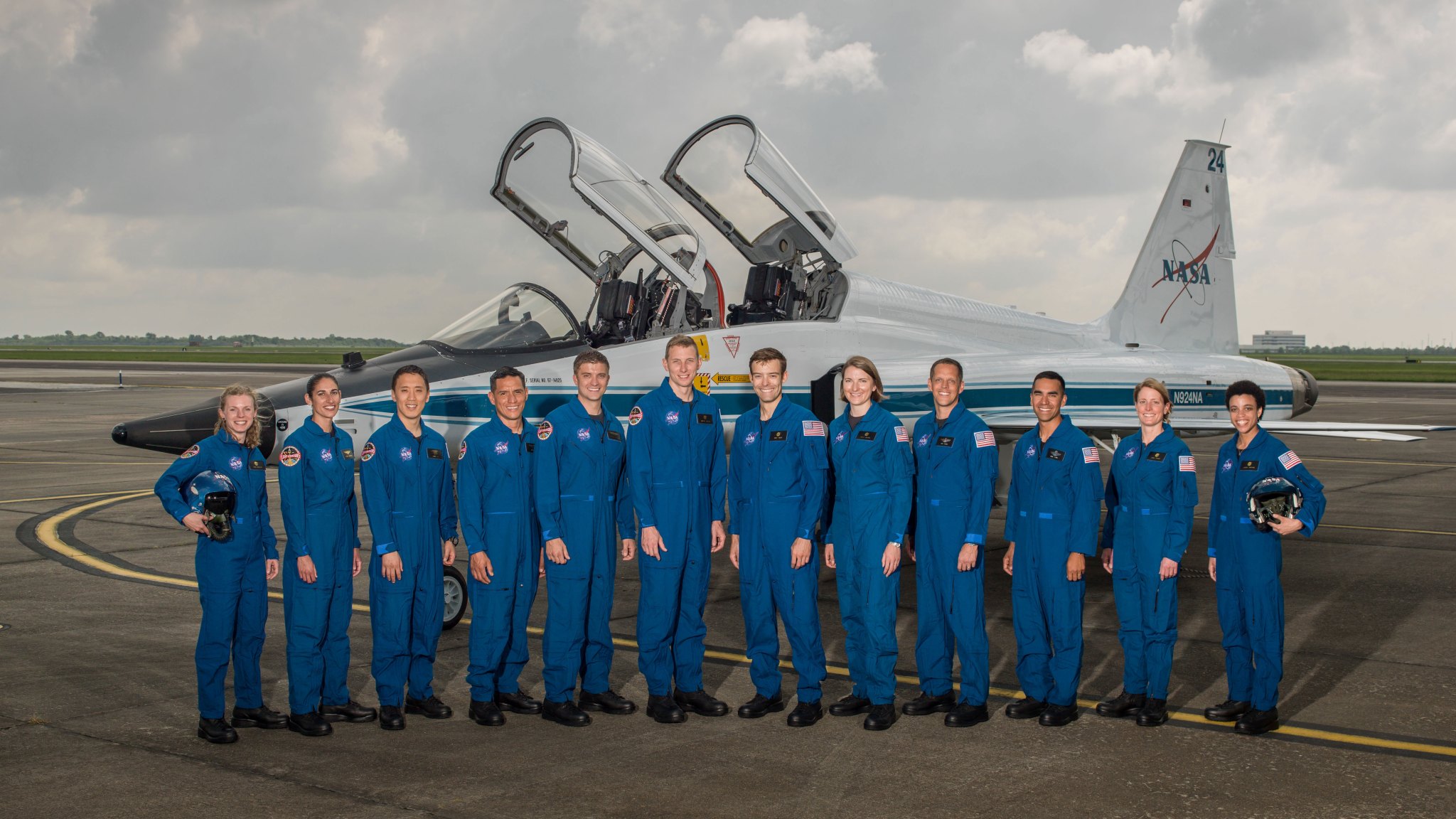 The 2017 NASA astronaut class.