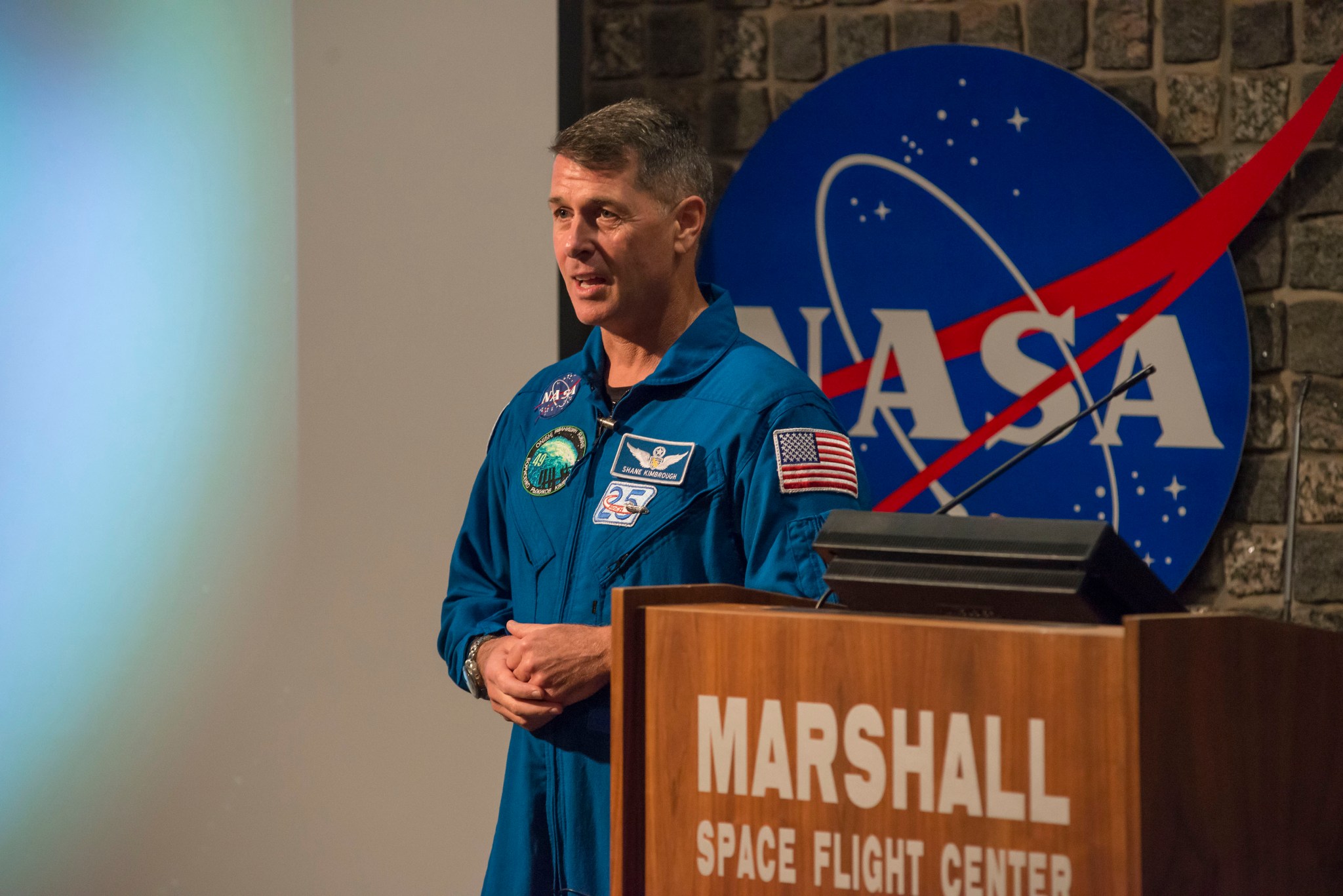 NASA astronaut Shane Kimbrough presents highlights from his Expedition 49-50 mission aboard the ISS Sept. 19.
