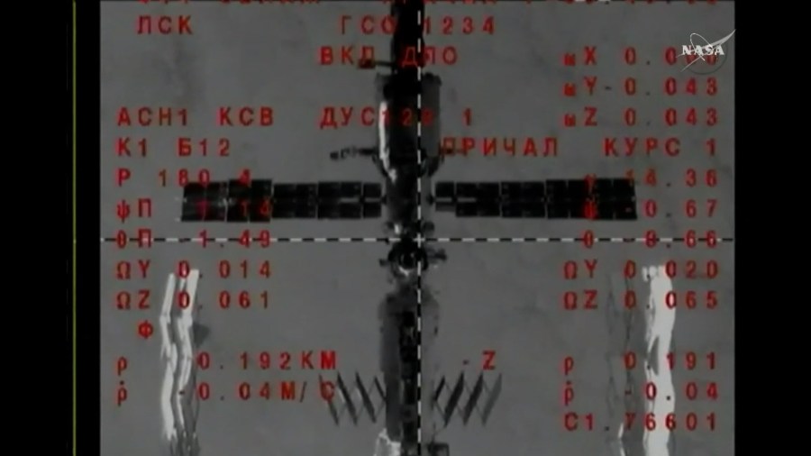 Station Viewed from Soyuz