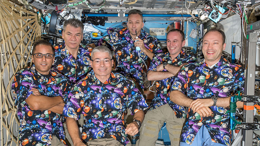 Expedition 53 crew portrait