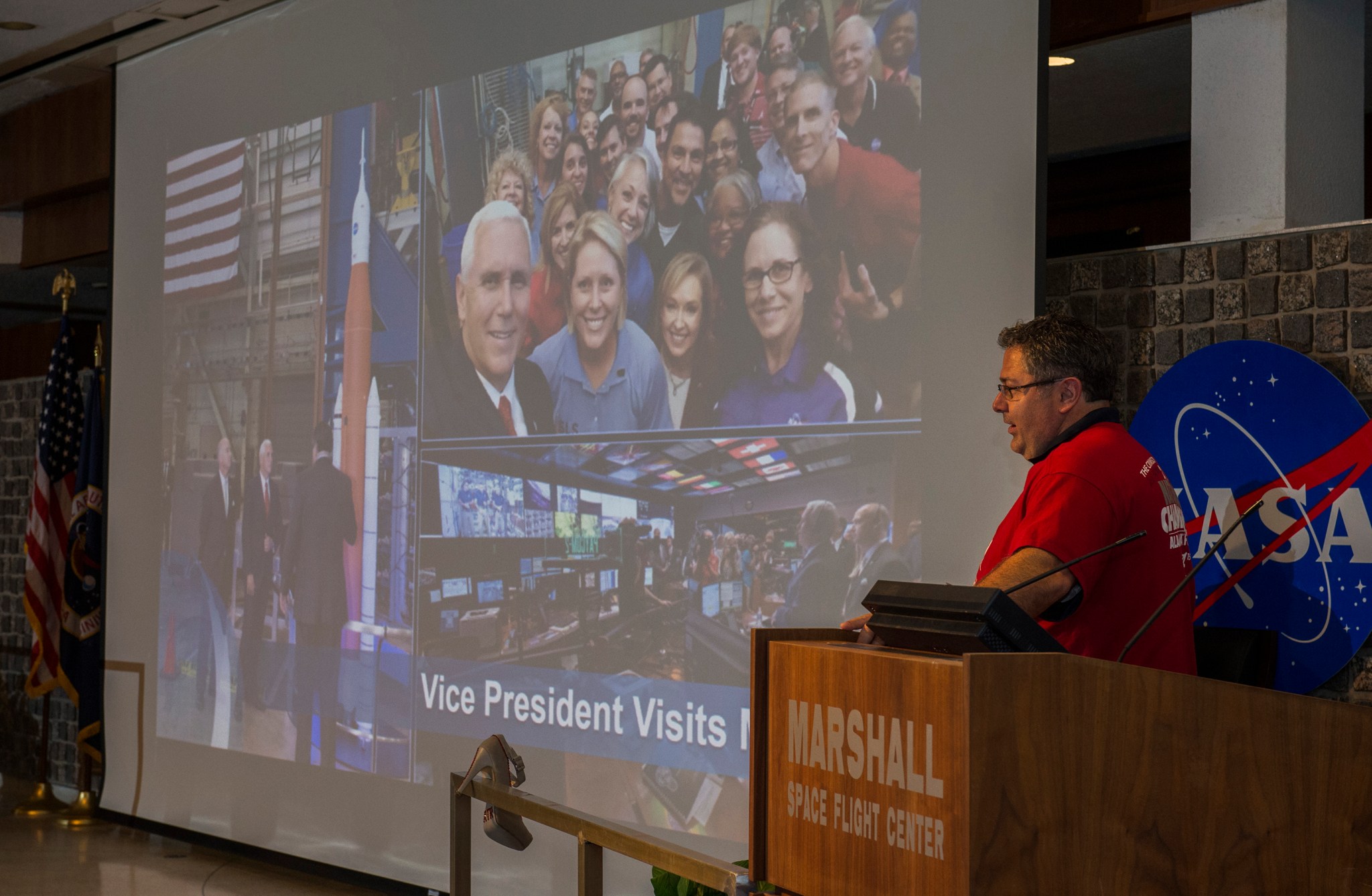 NASA Marshall Space Flight Center Director Todd May highlights some of the key moments from Vice President Mike Pence's visit.
