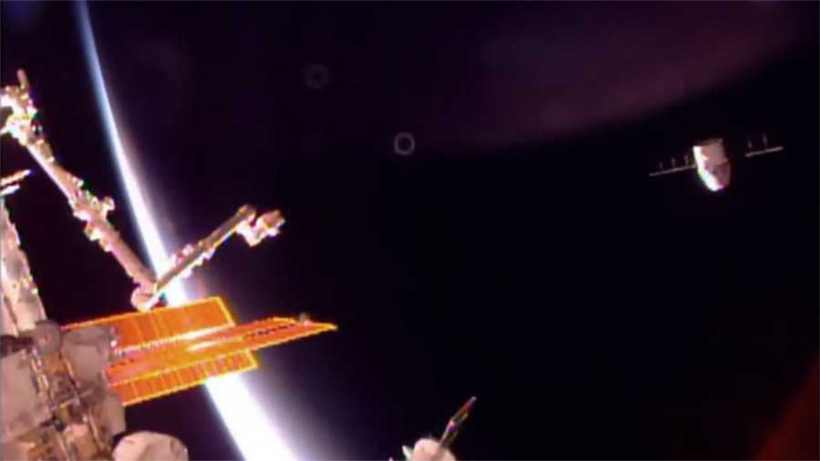 SpaceX Dragon Release