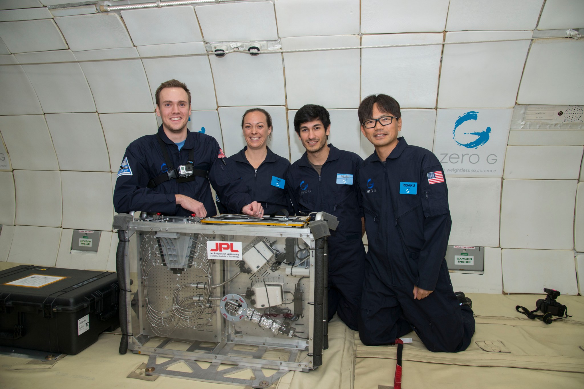 Comet Sample Verification System research team