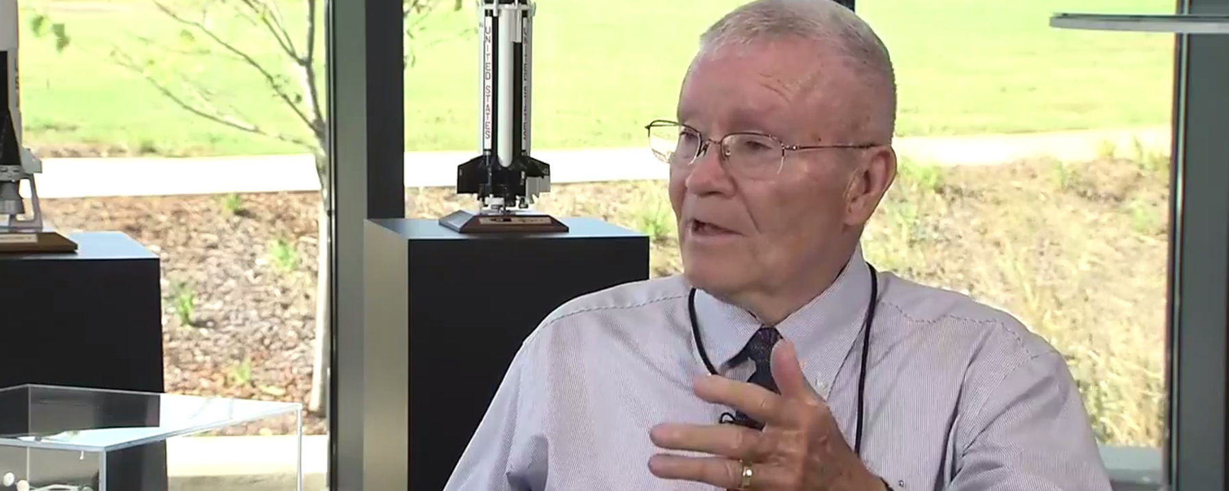 Retired NASA astronaut Fred Haise