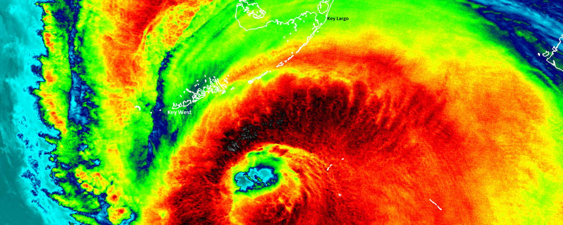 Satellite Image of Hurricane Irma
