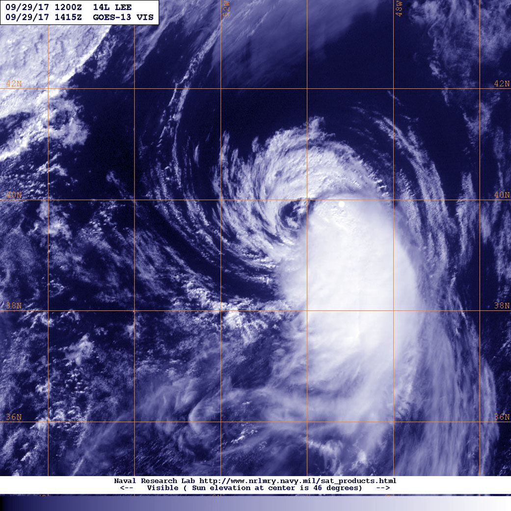 GOES-East image of Lee