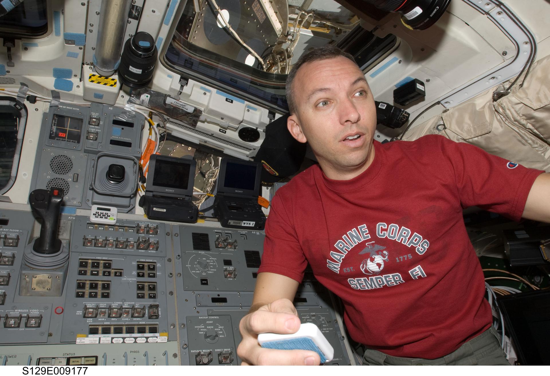 Expedition 53 Commander Randy Bresnik of NASA