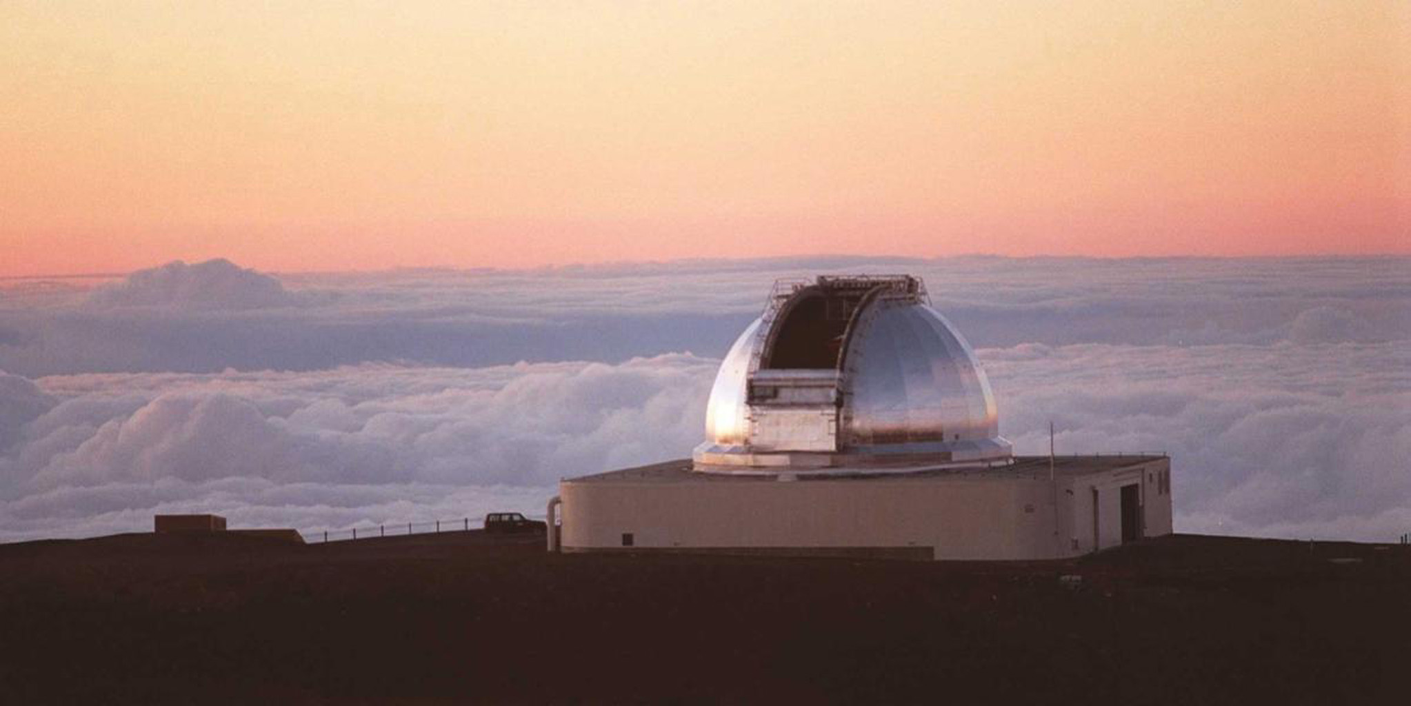 observatory above the clouds