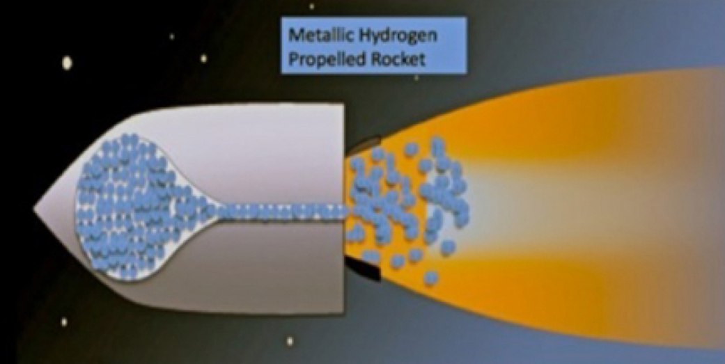 Metallic Hydrogen Propelled Rocket