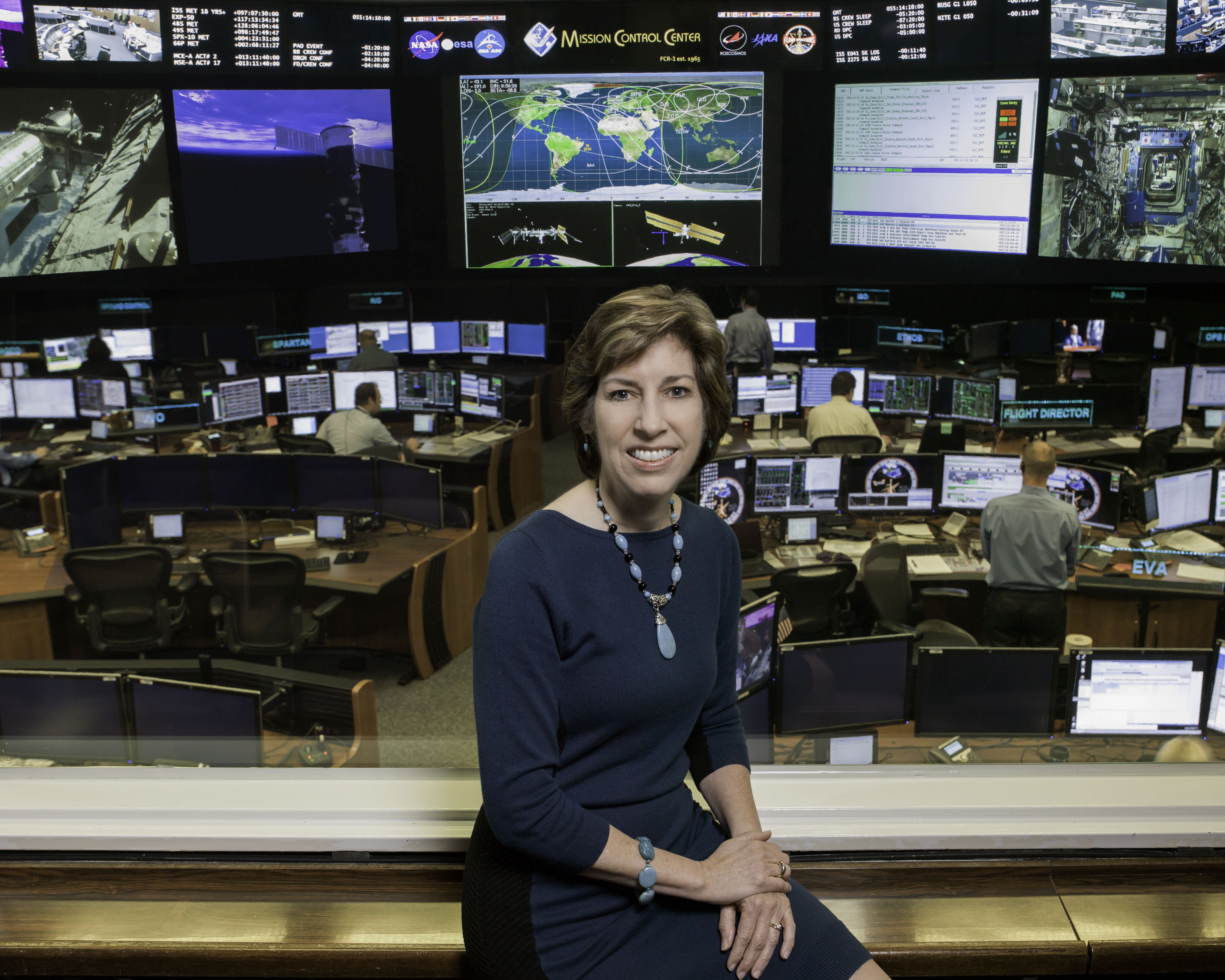 ellen ochoa mission control portrait