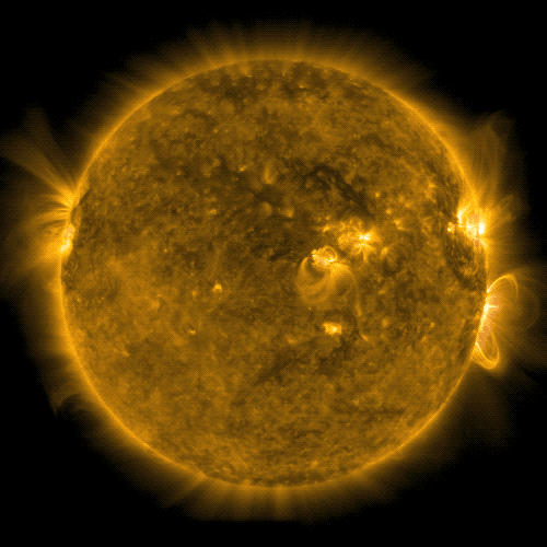 animation of SDO observations of 10 Sept. 2017 flare