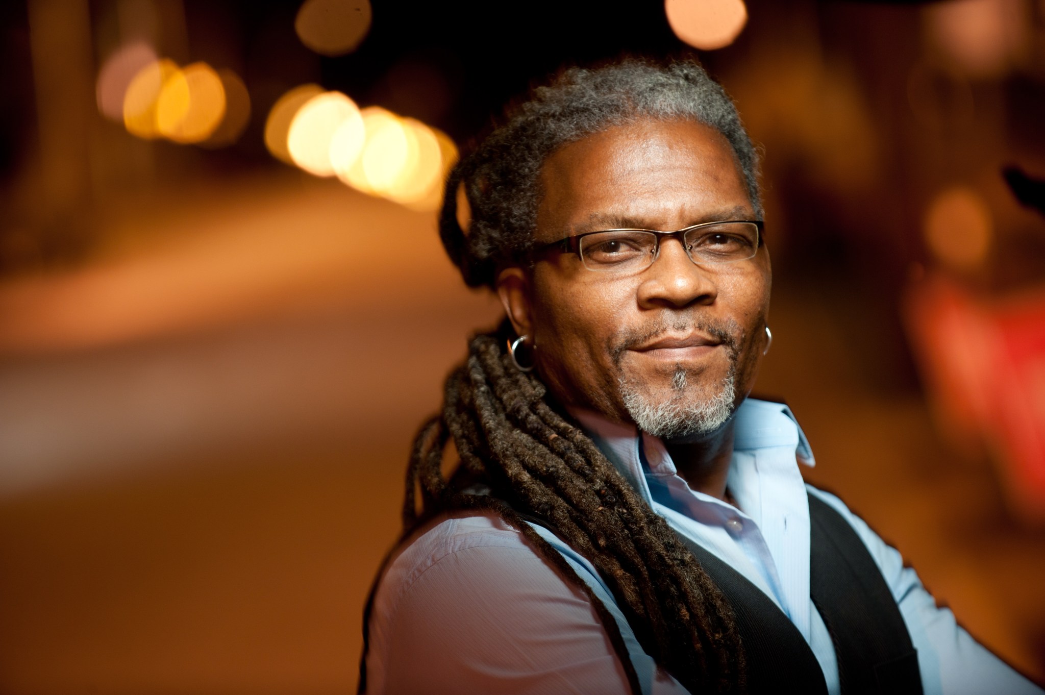 Dwight Pope, a television film librarian at Marshall, advocates for those fighting cancer and their caregivers. 