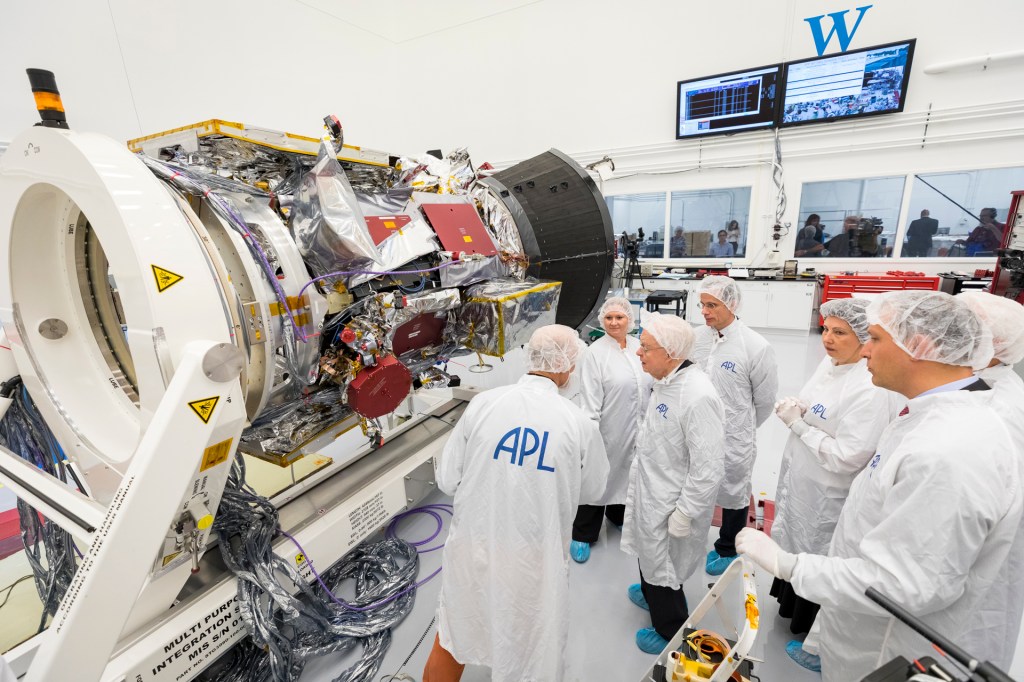 
			Parker Solar Probe Gets Visit From Namesake - NASA			