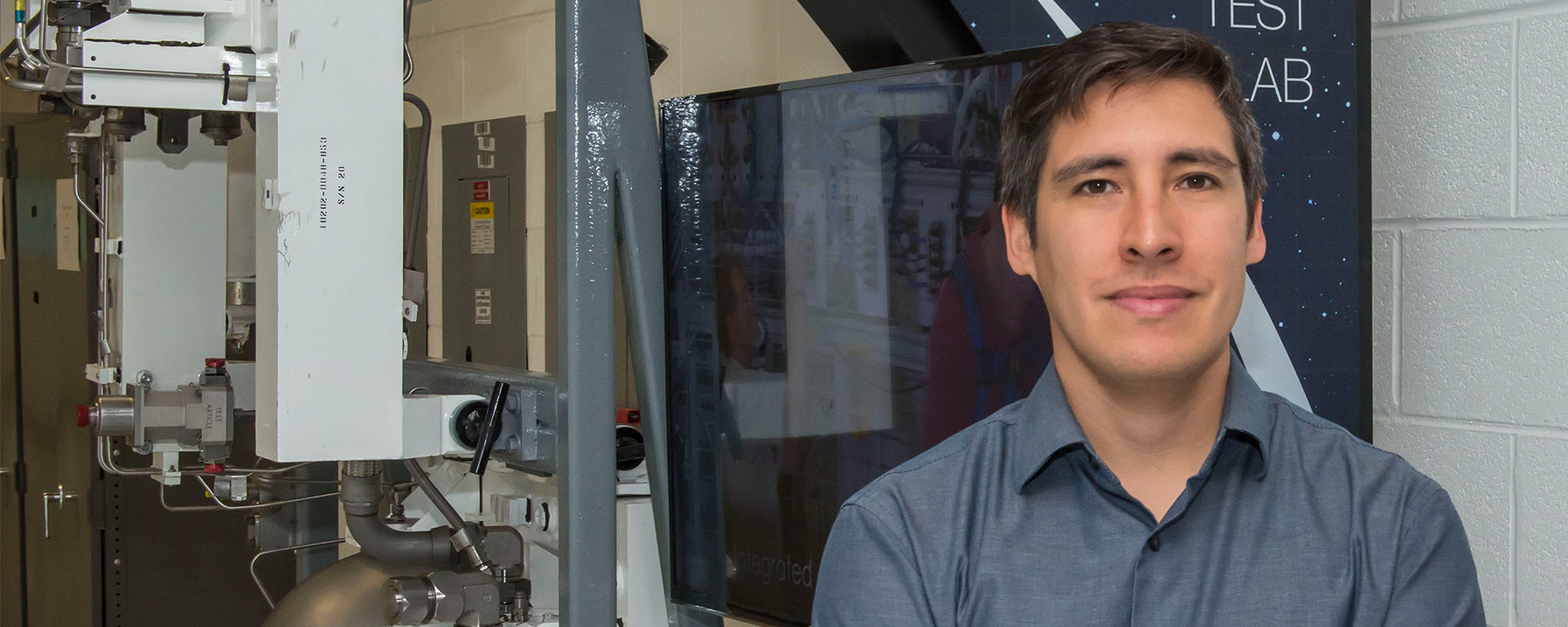 Leonardo Barreda is a mechanical engineer in the Propulsion Systems Department at Marshall. 