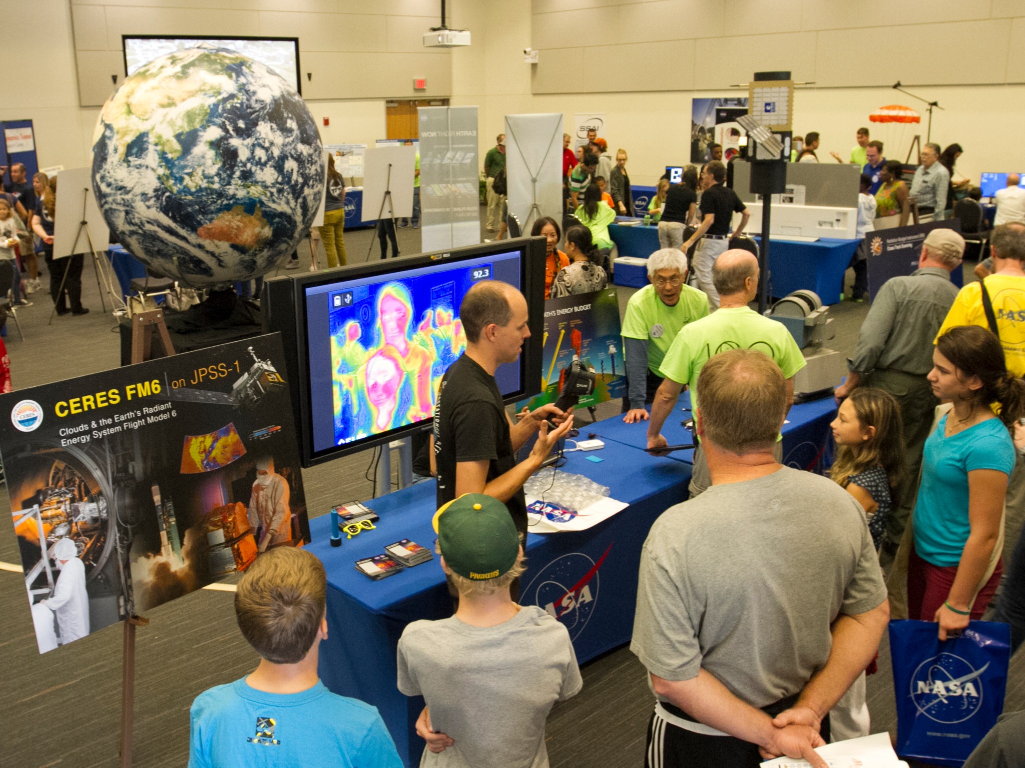 Inside NASA Langley's Integrated Engineering Services Building, researchers talk about their work.