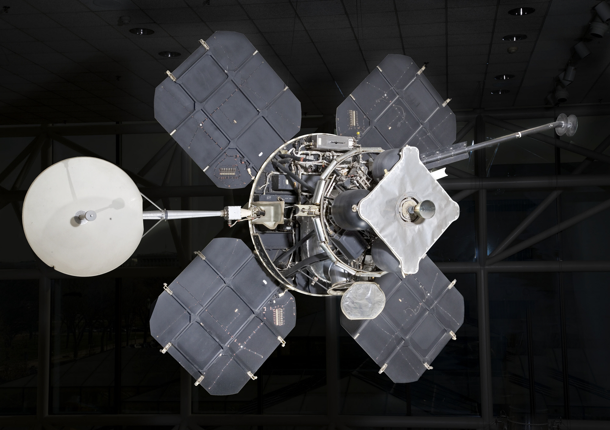 A Lunar Orbiter spacecraft