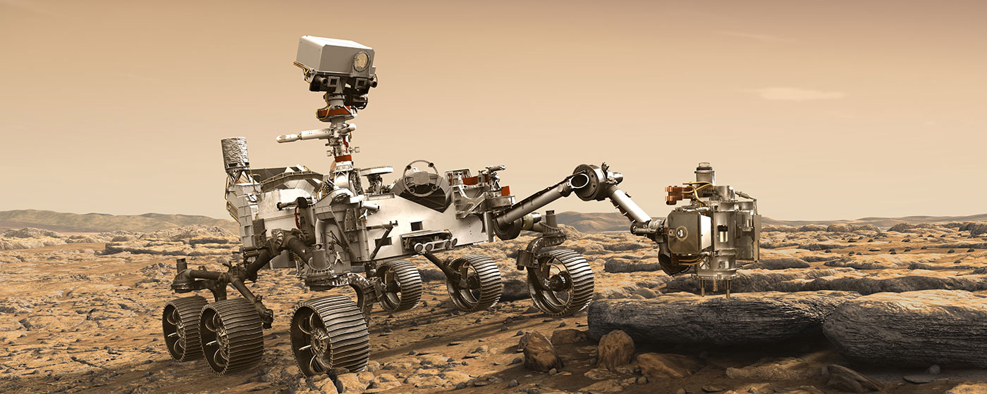 Artist's concept of Mars2020 rover