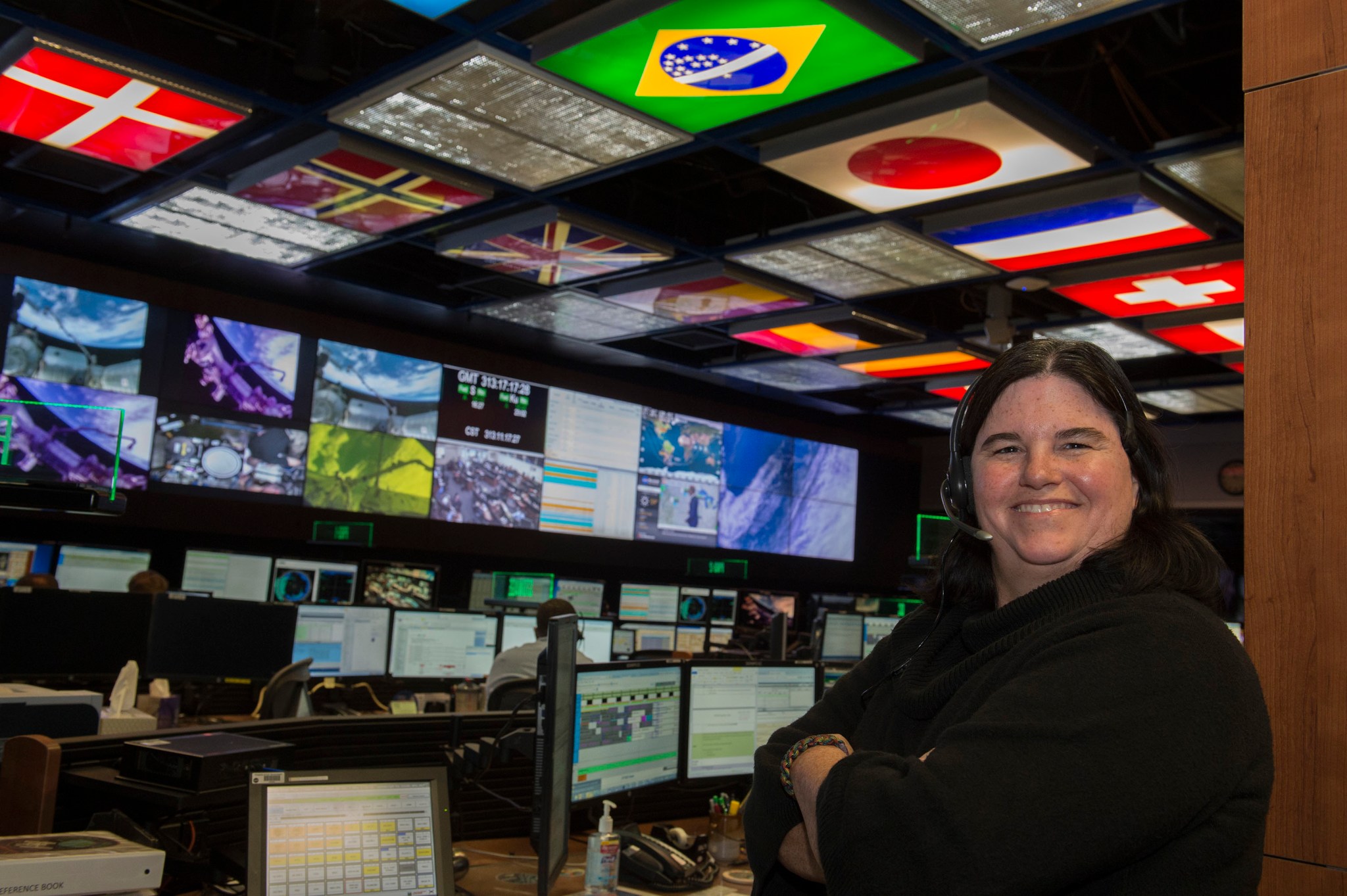 Penny Pettigrew is an International Space Station payload communications manager
