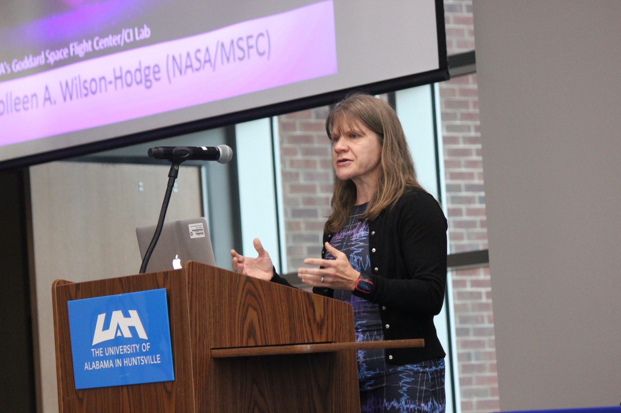 Colleen Wilson-Hodge, principal investigator for the Fermi Gamma-ray Burst Monitor at Marshall