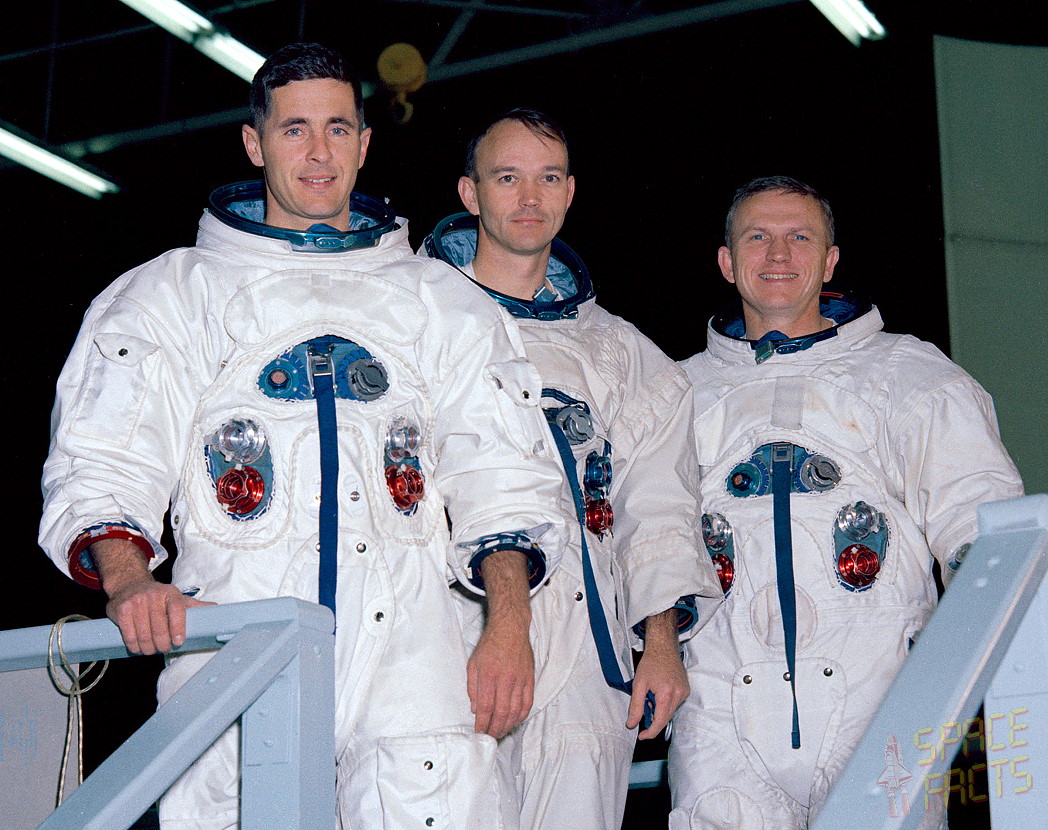 The prime crew named on November 20, 1967, for the third manned Apollo mission.