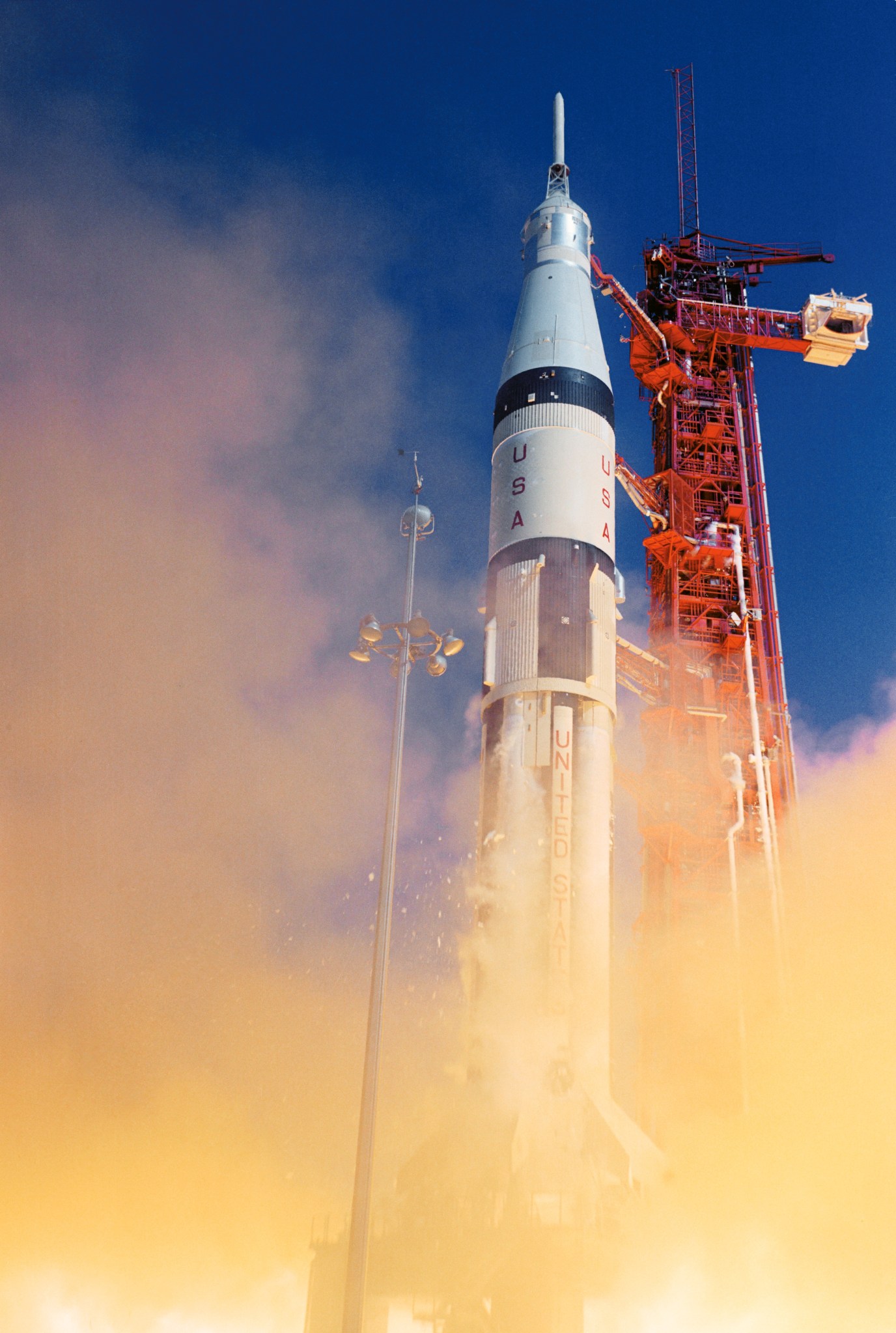 A Saturn 1B rocket