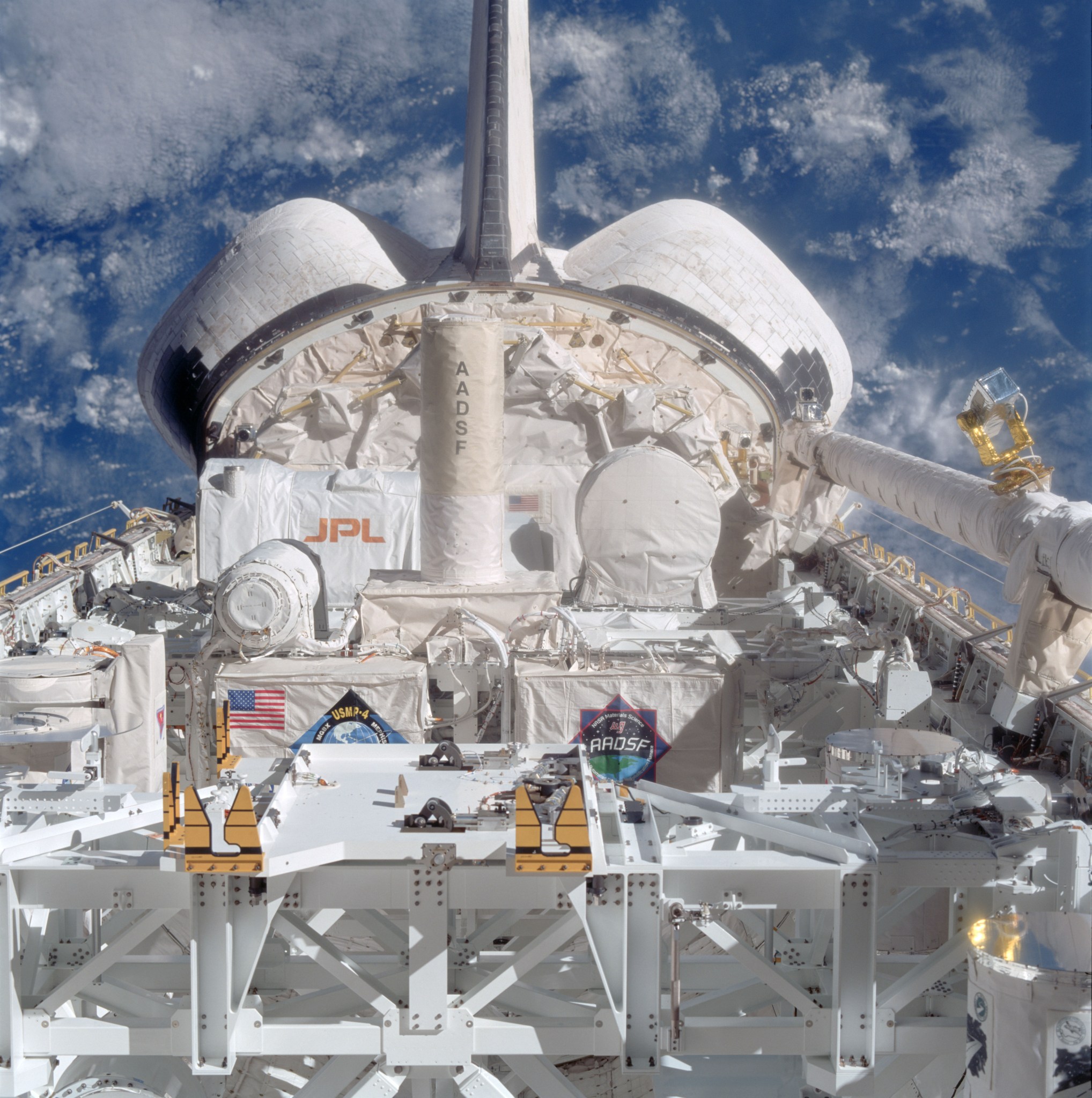 STS-87 launched aboard the space shuttle Columbia from NASA’s Kennedy Space Center
