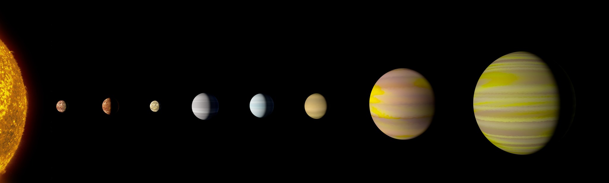 The Kepler-90 system is the first to tie with our solar system in number of planets.