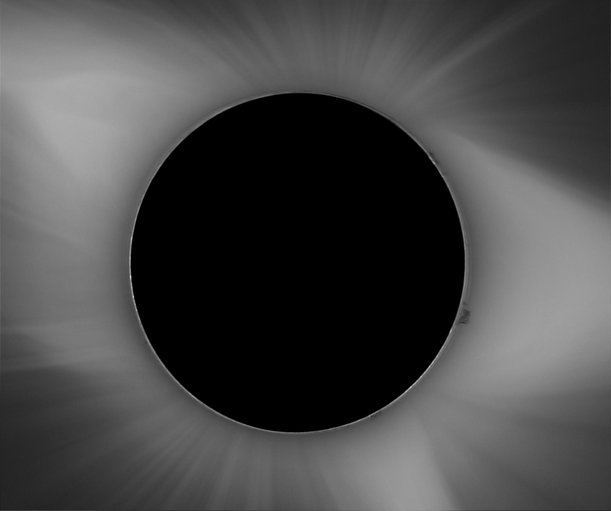 image of solar corona