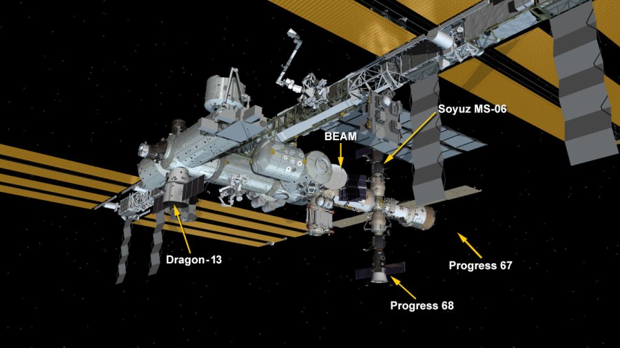 Dec. 17, 2017: International Space Station Configuration
