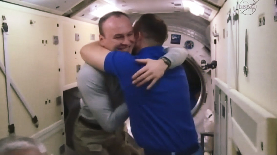 Expedition 53 Crew Farewell