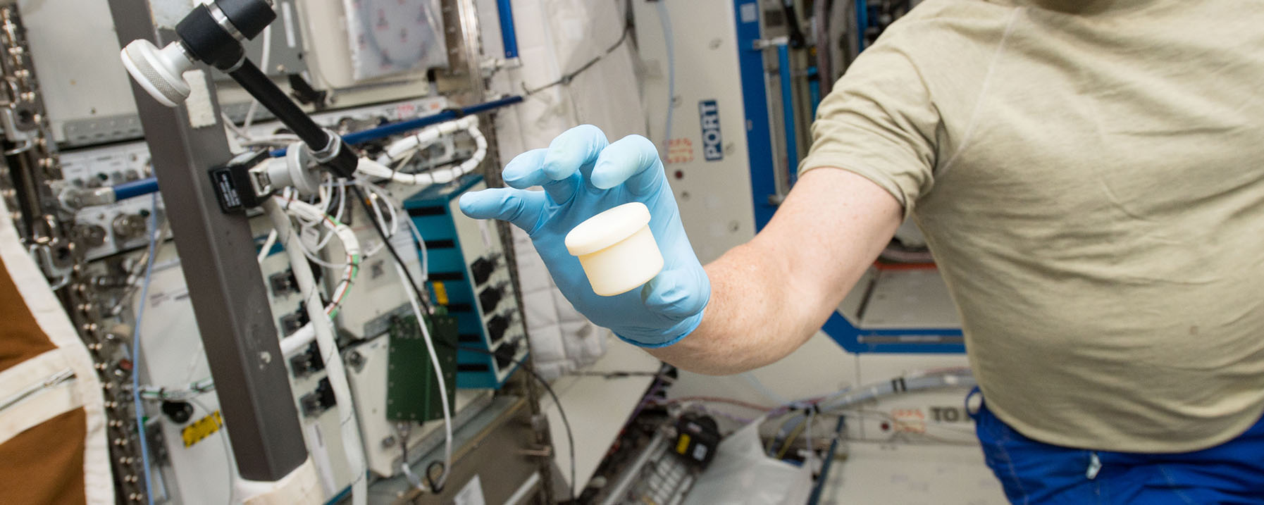 3-D Printed Article on ISS