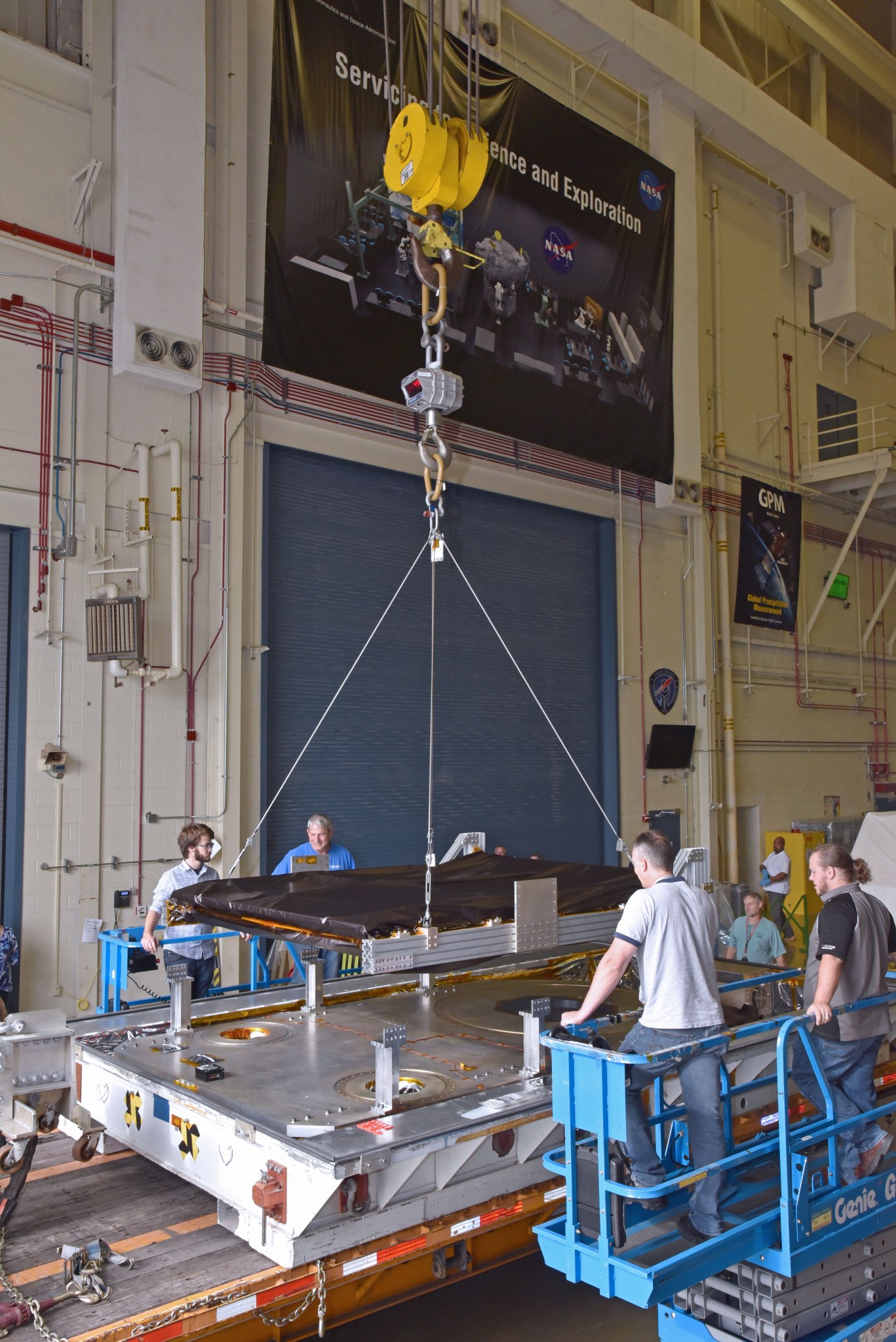 LCRD flight assembly arrives at NASA Goddard