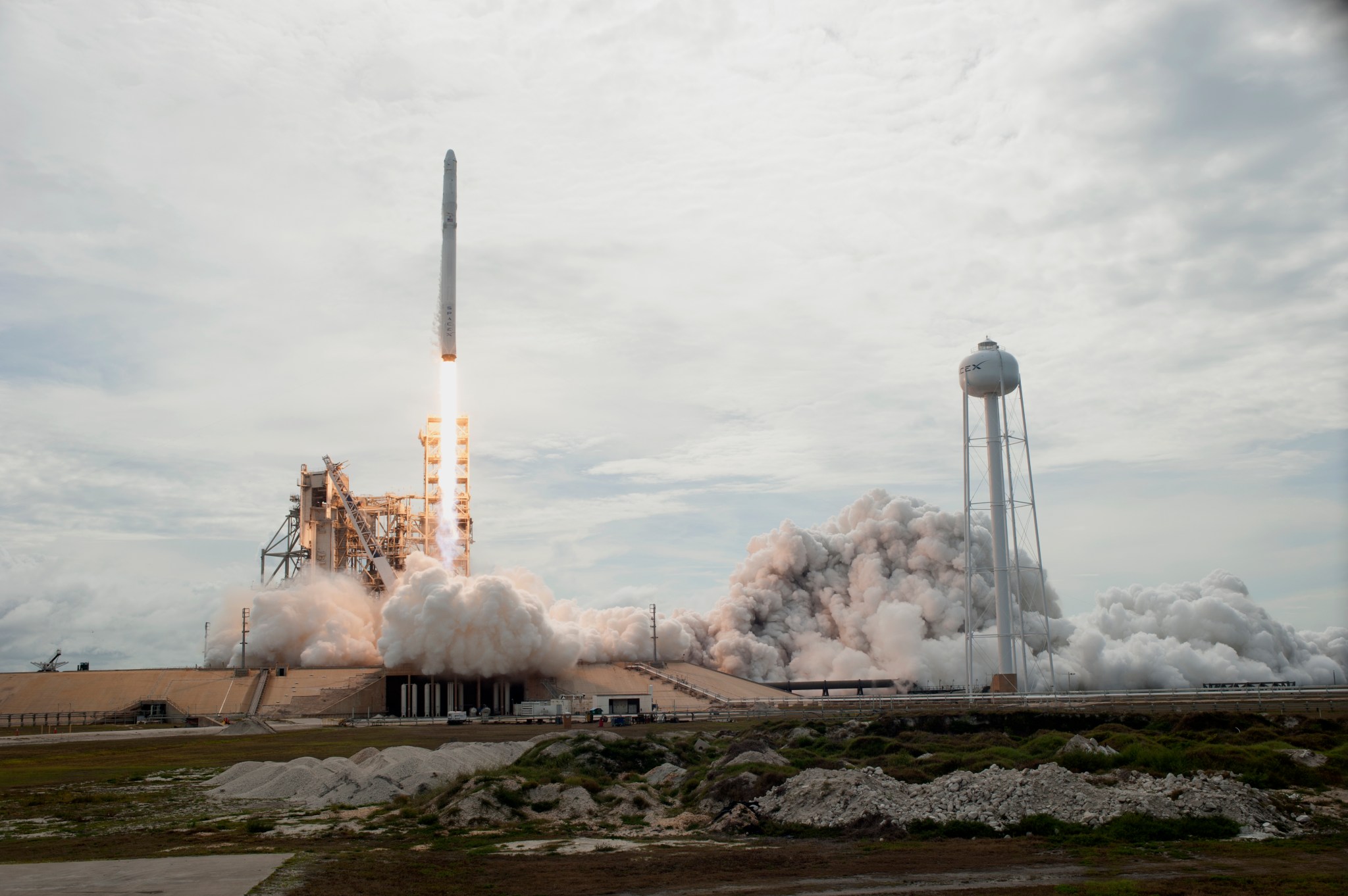 A SpaceX Dragon will deliver about 4,800 pounds of research, hardware and crew supplies to the International Space Station.