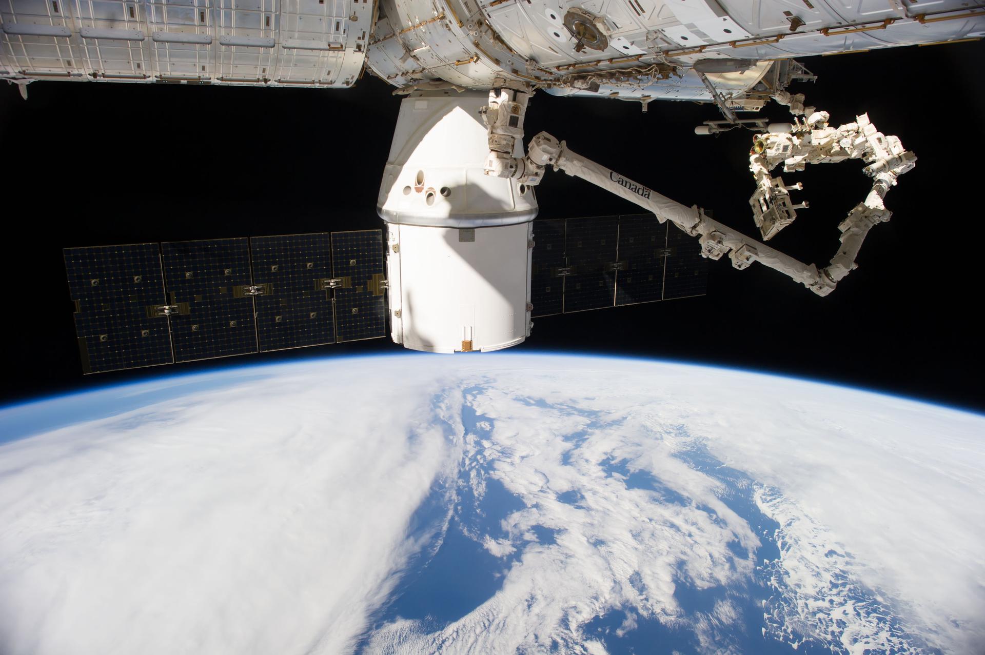 A SpaceX Dragonbound for the International Space Station is targeted to launch on a Falcon 9 rocket 