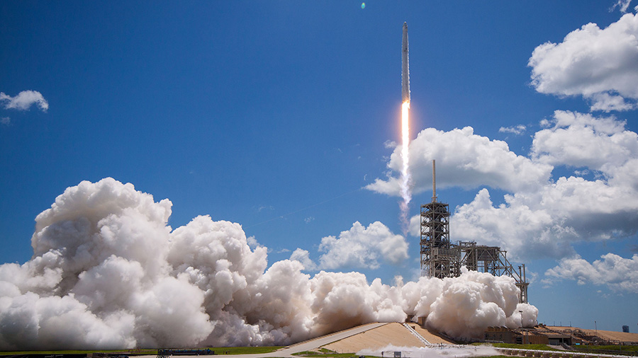 Spacex CRS-12 Launch