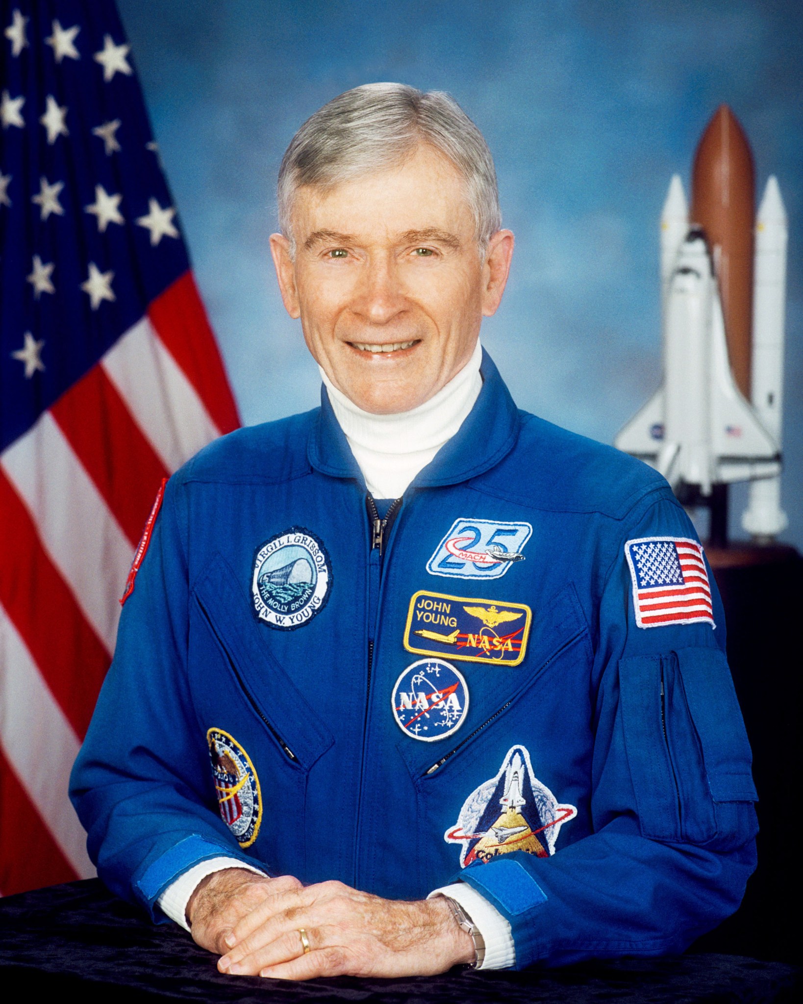 Astronaut John W. Young